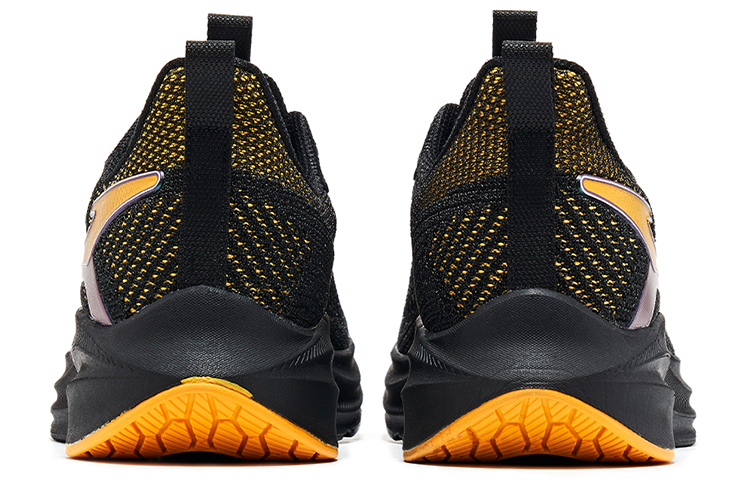 ERKE Running Shoes Low 'Black Orange Yellow' 圖 4