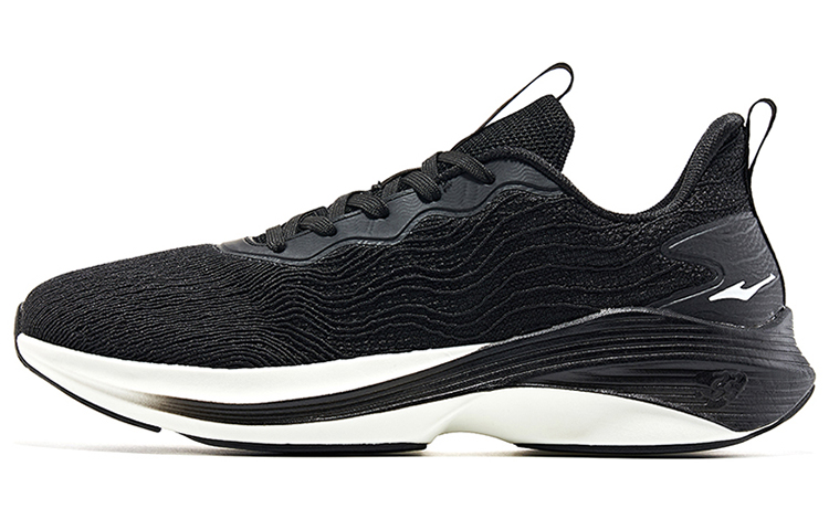 ERKE Running Shoes Low 'Black White Cushion Lightweight' 11122103170-002