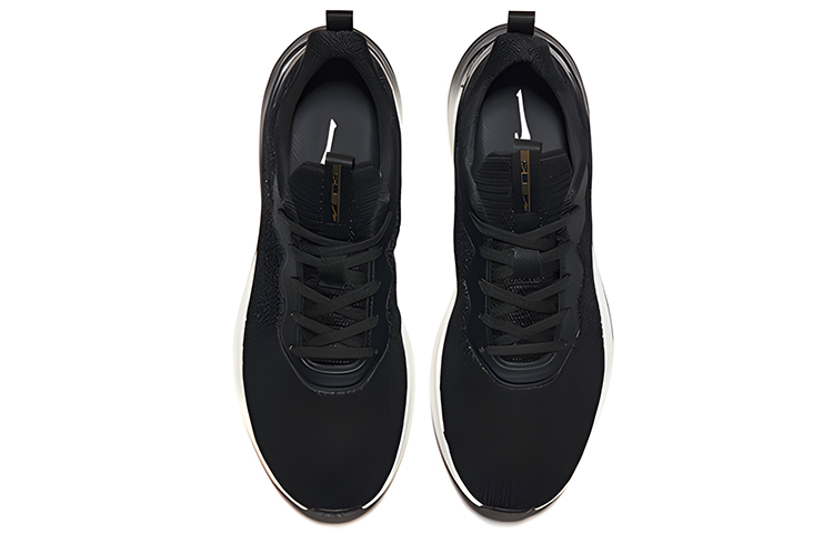 Order ERKE Running Shoes Low 'Black White Cushion Lightweight' 11122103170-002