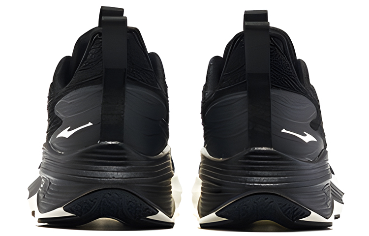 Lookbook ERKE Running Shoes Low 'Black White Cushion Lightweight' 11122103170-002