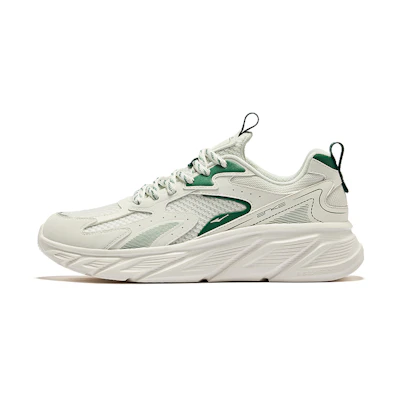 ERKE Running Shoes Low 'Micro Crystal White Navy Green'