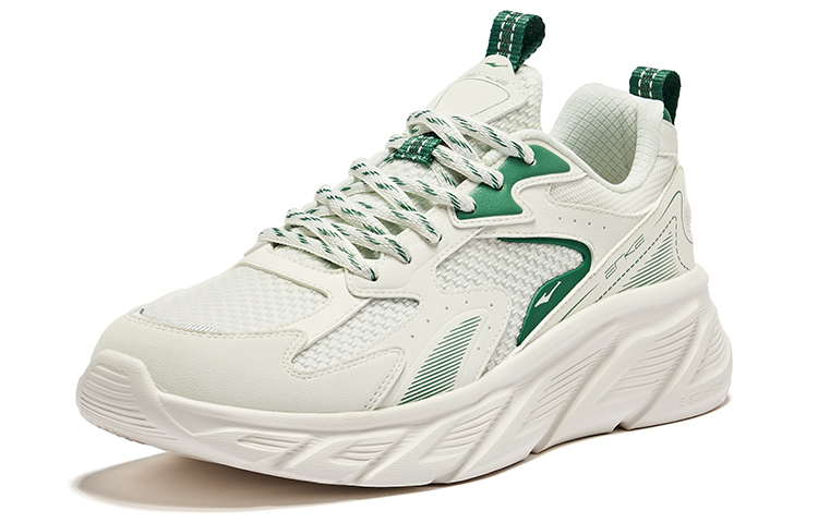 ERKE Running Shoes Low 'Micro Crystal White Navy Green' 圖 3