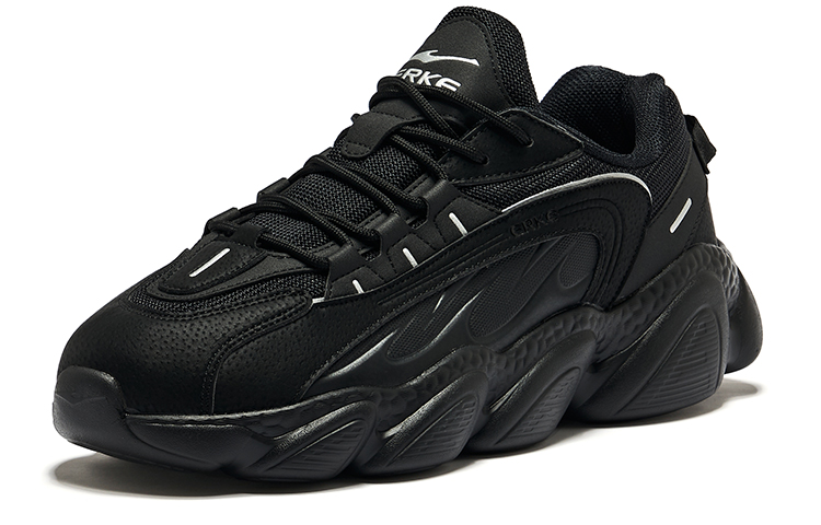 Lookbook Zapatillas ERKE para Correr Bajas 'Negro Sólido' 11122320586-005