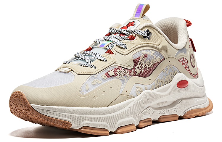ERKE Running Shoes Low 'Warm Linen' 圖 3