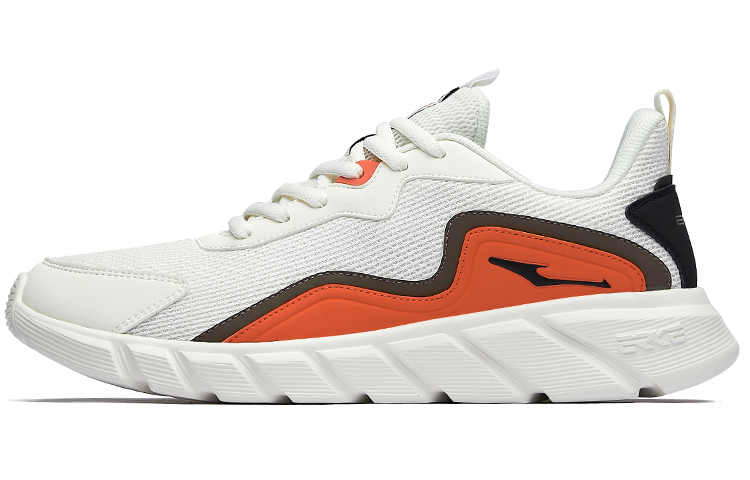 ERKE Running Shoes Low 'White Brown' V1122103231-002