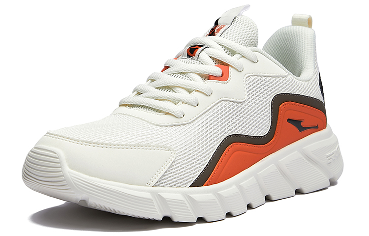 Lookbook Zapatos ERKE para Correr Bajos 'Blanco Marrón' V1122103231-002