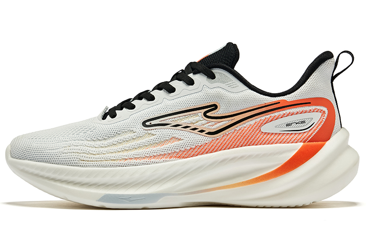 ERKE Running Shoes Low 'White Fluorescent Orange' 51123403145-002