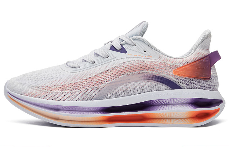 ERKE Running Shoes Low 'White Orange'