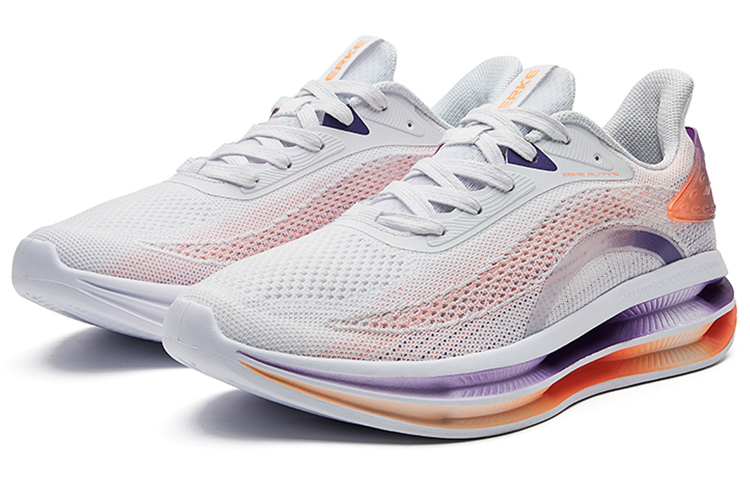 ERKE Running Shoes Low 'White Orange' 圖 3