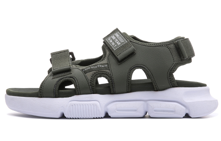 ERKE Sandals 'Dark Green White' 11120202351-505