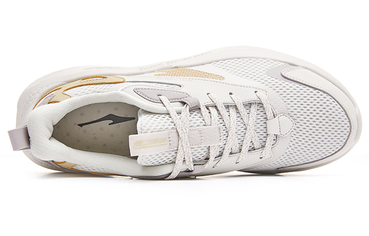 Lookbook 鸿星尔克 简约舒适低帮鞋 '野灰色' 51121203083-101