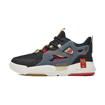 ERKE Skate Low 'Black Red'