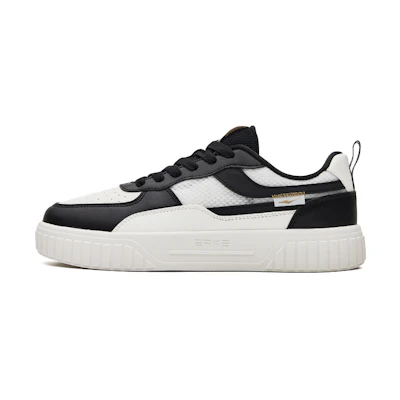 ERKE Skate Low 'Black White'