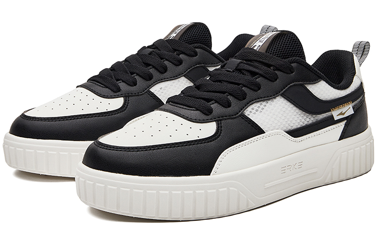 ERKE Skate Low 'Black White' 圖 3