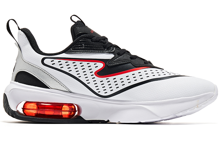 Order 鸿星尔克 超级减震气垫跑鞋 '黑白' 11121420406-003