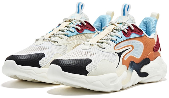 鸿星尔克 弜弹 耐磨防滑綜合訓練鞋 白黃 Order 鸿星尔克 弜弹 耐磨防滑綜合訓練鞋 白黃