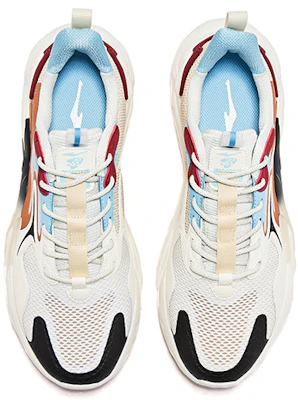 鸿星尔克 弜弹 耐磨防滑綜合訓練鞋 白黃 Lookbook 鸿星尔克 弜弹 耐磨防滑綜合訓練鞋 白黃