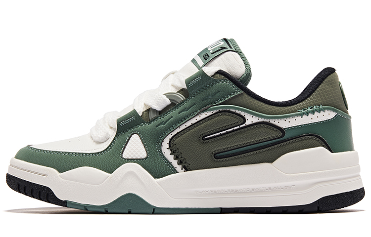 ERKE Warrior Skate Shoes 'Microcrystal White Pine Frost Green' 圖 2