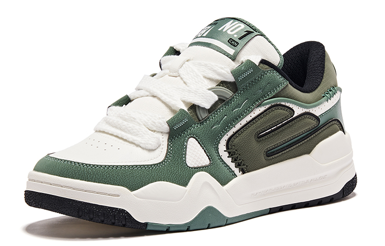 ERKE Warrior Skate Shoes 'Microcrystal White Pine Frost Green' 圖 4