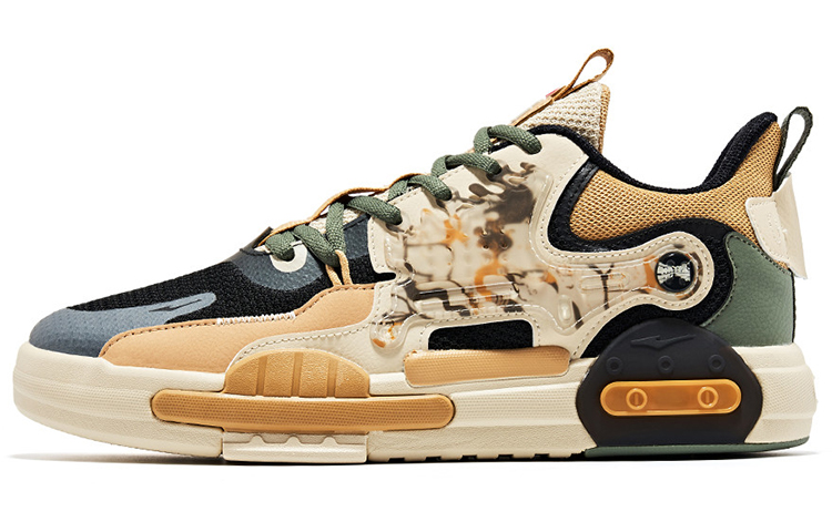 Buy 鸿星尔克 悟杖大师「黑棕」 11122201360-003