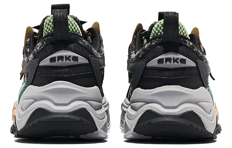 Shop ERKE Xtep (鸿星尔克) Dingjiang Low 'Gris Negro' 91122420019-104