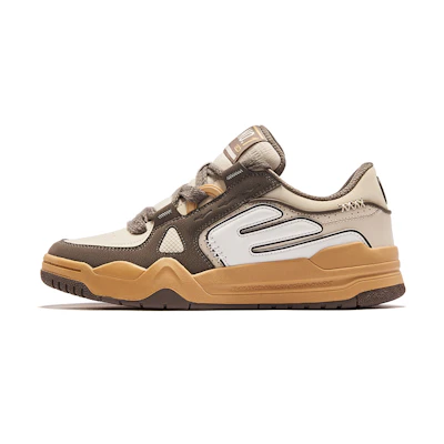 ERKE Xtep 'Ba Shi Linen Brown Stone'