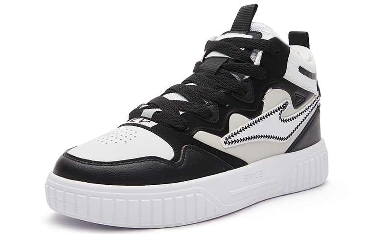 ERKE Xtep 'Dian Dian Black White' 圖 3