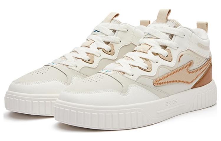 ERKE Xtep 'Dian Dian White Brown' 圖 3