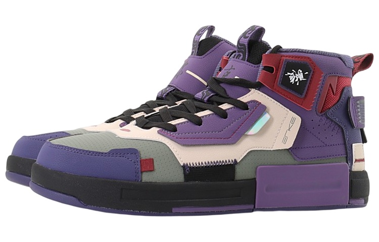 Lookbook ERKE Xtep Alpha-flex High 'Madera Púrpura' 11120301532-704