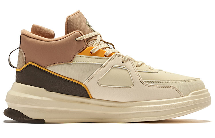 ERKE Xtep Battery Panda High 'Beige Brown' 圖 2