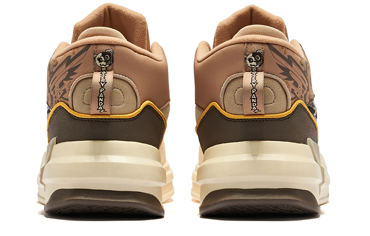 ERKE Xtep Battery Panda High 'Beige Brown' 圖 4