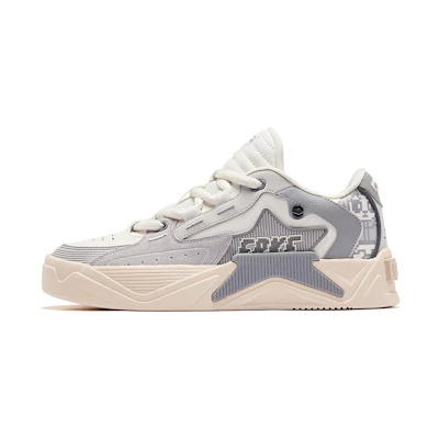 ERKE XTEP Battery Panda Low Top 'Grey White' 'Star Shine'