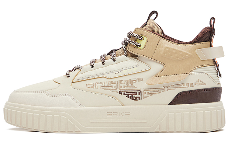 ERKE XTEP Canvas High 'Warm Linen' 51122301427-405