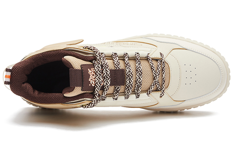 Lookbook ERKE XTEP Kanvas Tinggi 'Warm Linen' 51122301427-405