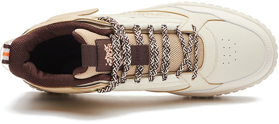 이엑스티이피 캔버스 하이 '웜 리넨' (ERKE XTEP is kept as initials due to character limit) 51122301427-405 Lookbook 이엑스티이피 캔버스 하이 '웜 리넨' (ERKE XTEP is kept as initials due to character limit) 51122301427-405