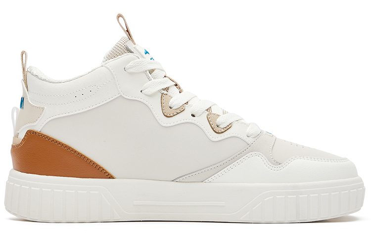 ERKE Xtep Canvas Mid 'White Warm Linen' 圖 2