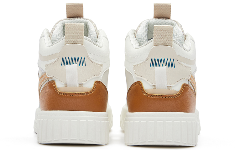 ERKE Xtep Canvas Mid 'White Warm Linen' 圖 4