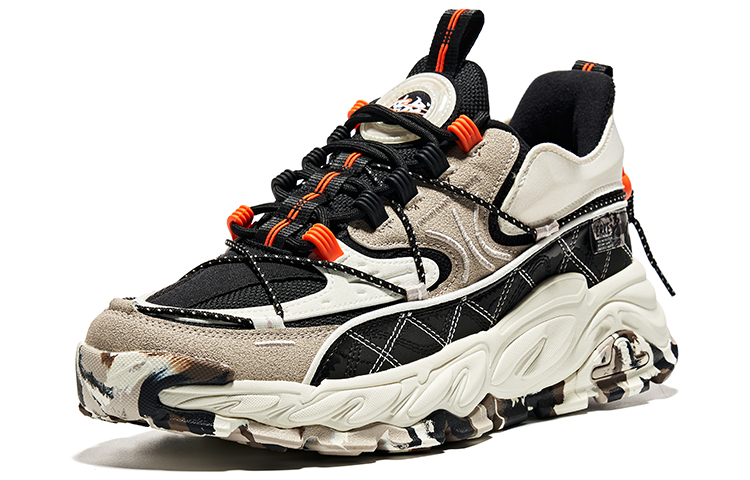 Lookbook 鸿星尔克 XTEP 休闲跑鞋 低帮 '黑灰' 11122420499-002