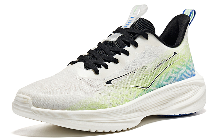 ERKE Xtep Cloud Running Shoes 'White Blue' 圖 3