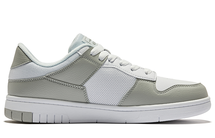 Order Kasut Papan Luncur Rendah ERKE Xtep Selesa 'Putih Kelabu Terang' 11122201312-005