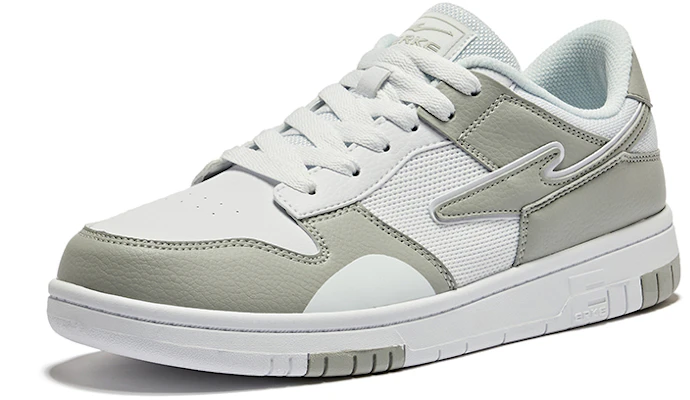 Kasut Papan Luncur Rendah ERKE Xtep Selesa 'Putih Kelabu Terang' 11122201312-005 Lookbook Kasut Papan Luncur Rendah ERKE Xtep Selesa 'Putih Kelabu Terang' 11122201312-005