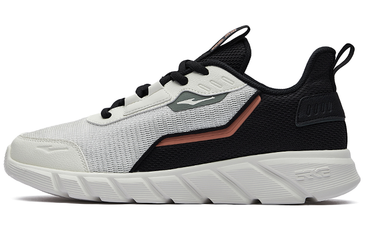 Buy 鴻星爾克快適ローカット白黒 (Honxing'erke Kaiteki Rōkatto Shiro Kuro) V1122103230-005