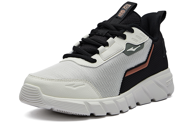 Lookbook 鴻星爾克快適ローカット白黒 (Honxing'erke Kaiteki Rōkatto Shiro Kuro) V1122103230-005