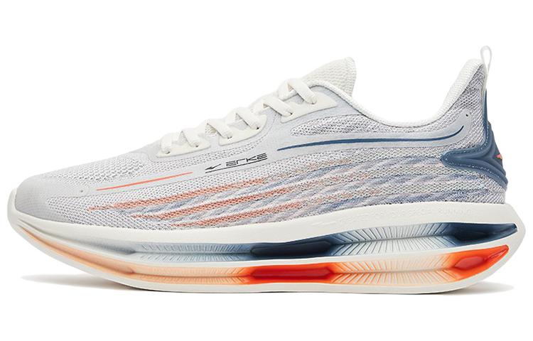 Buy 鴻星爾克 舒適軟底 低幫 跑步鞋 男款 白灰藍