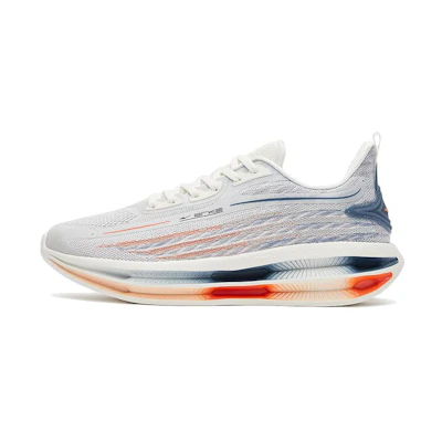 ERKE Xtep CMFT Soft Sole Low Top Running Shoe 'White Grey Blue'