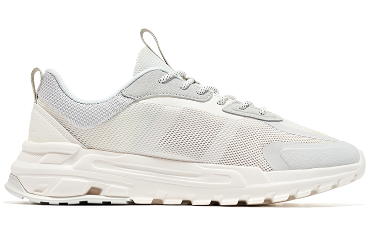 Order 鸿星尔克特步舒适一脚蹬跑鞋‘白灰’ 11122220194-001