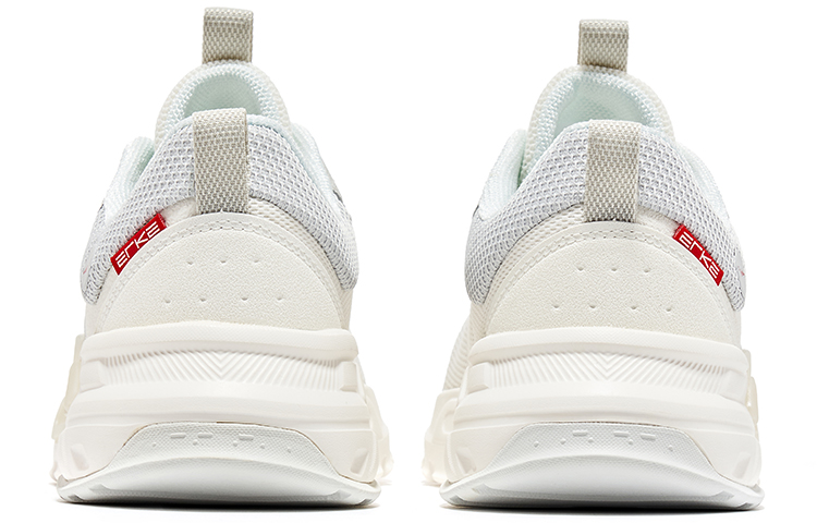 Shop 鸿星尔克特步舒适一脚蹬跑鞋‘白灰’ 11122220194-001