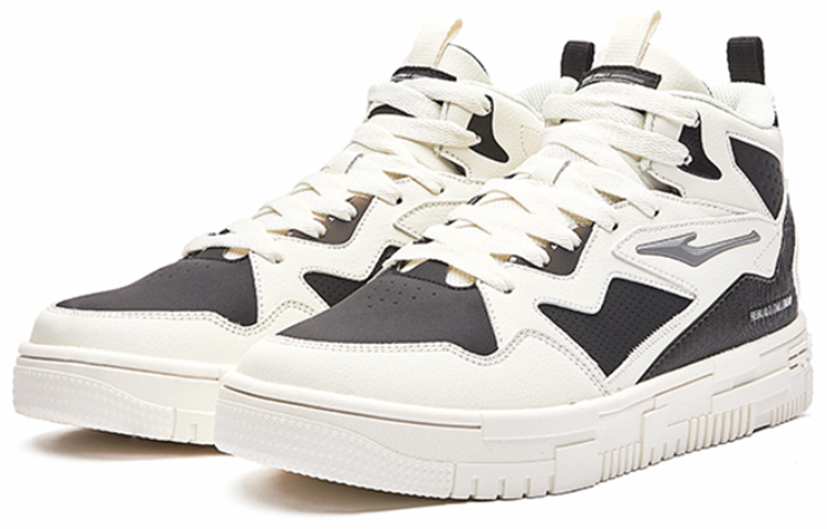 ERKE XTEP Contract High 'Black White' 圖 2