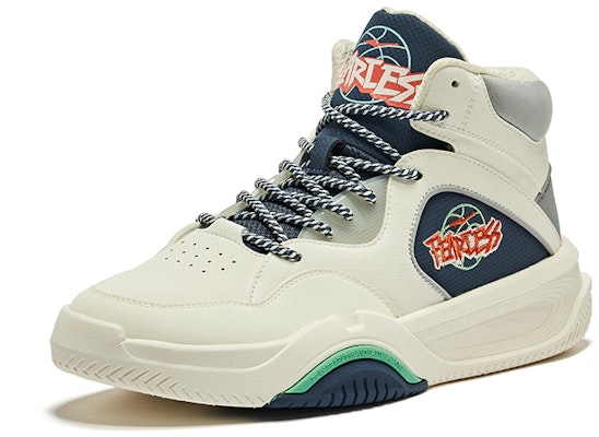 鴻星爾克 制霸-擎天 撞色拼接 防滑耐磨 高幫 板鞋 男款 橡芽白灰墨藍 Lookbook 鴻星爾克 制霸-擎天 撞色拼接 防滑耐磨 高幫 板鞋 男款 橡芽白灰墨藍