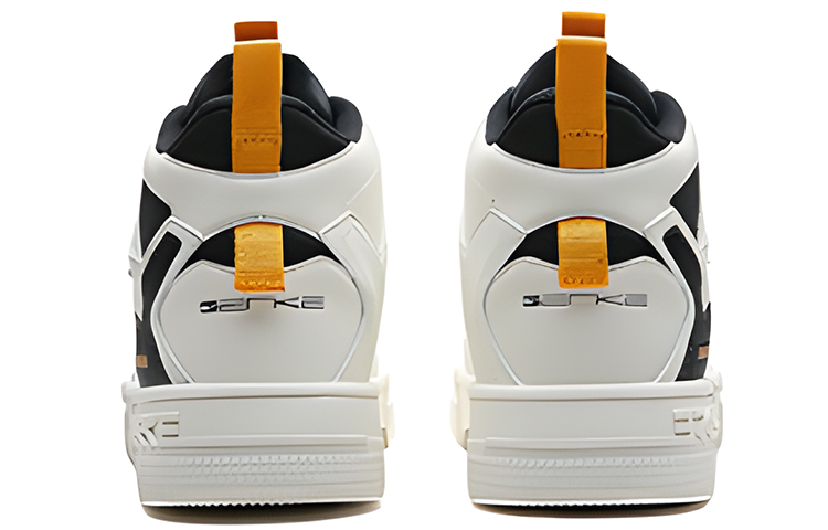 ERKE Xtep Court High 'White Yellow' 圖 4